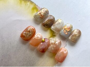 アイネイルズ 吉祥寺店(I nails)の写真/【初回オフ無料】定額Summer nuance☆Collection￥8480~￥9480［吉祥寺/パラジェル/ブライダル/前撮り］
