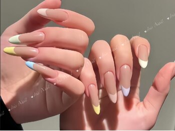 アイリスネイル 大塚(Iris Nail)/チップ長さだしカラーフレンチ