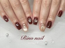 リノ ネイル(Rino nail)/ジュエルボルドー　71135