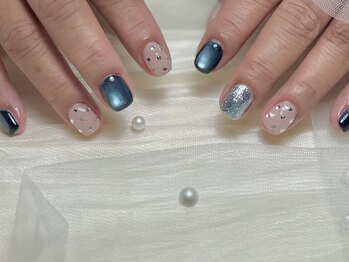 マハロネイル(Mahalo Nail)/持ち込みデザイン
