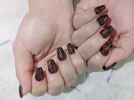 【スカルプ】ラメワンカラー