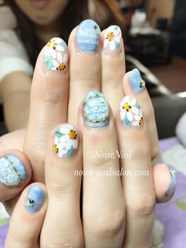 ノワール ネイルアンドスクール(Noire)/★デニムネイル★