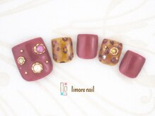 リモアネイル(limore nail)/【フット】レオパード☆