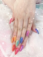 ネイルサロン パピリオ(Nail Salon papilio)/縦グラデーションネイル♪