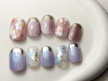 ジュエ ネイルスタジオ(jouer nailstudio.)の写真/1席のプライベートサロン☆映像鑑賞可◎貴女だけの特別空間で心もリラックス♪抜群のモチ×提案力×技術力!