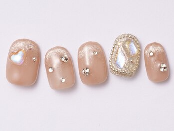 アイ ネイルズ 天神店(I nails)/うるうるマグフレンチ　￥8100