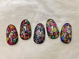 【オプション】ステンドグラス