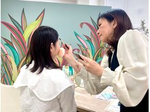 コール(COR)/施術後のお出かけにメイクも！