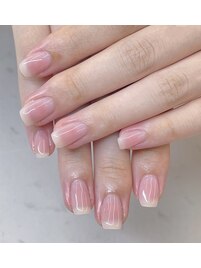じゅわっとチークネイル