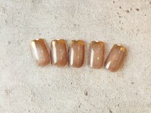 タビネイルズトウキョウ(tabi nails tokyo)/デザインネイル《シンプル》