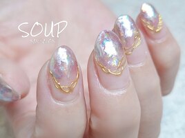 ニュアンス パープル クリア