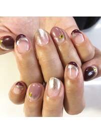 斜めフレンチ