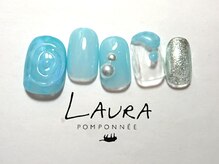 ローラポンポニー(Laura pomponnee)/ぷっくりネイル