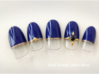 ブレス 天童店(BLESS)/フラットフレンチネイル☆