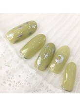 プライズアイリス アイラッシュ 池袋東口店(prize Iris eyelash)/華奢デザインネイル