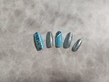 ネイルサロン ネイルクク(Nail KUKU)/８月キャンペーンデザイン