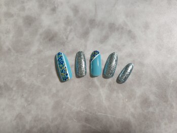 ネイルサロン ネイルクク(Nail KUKU)/８月キャンペーンデザイン