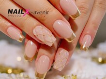 ネイリックス アヴェニール(NAILX avenir)/ミラーフレンチ＆キルティング