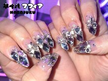 ネイルマフィア 原宿(NAIL MAFIA)/ストーン埋め尽くし/ギャル