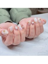 エンズネイル(O’s nail)/フラワーネイル