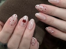 ルネネイル(Lune nail)/ドットネイル