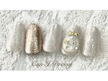 キャンアイ ドレッシー 横須賀中央店(Can i Dressy)/オーナメント風ネイル￥7000