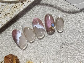 波フレンチネイル