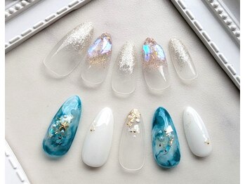 ジュネルの写真/リーズナブルで大人気★オフィスジェルのDesignがリニューアル♪丁寧な2度塗りで美しくキワまで攻めます!