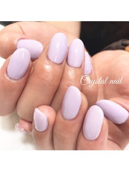クリスタルネイル ゆめタウン博多店(CRYSTAL NAIL)/ワンカラーネイル