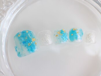 ネイルサロン あかねいろ/夏色 フット アート