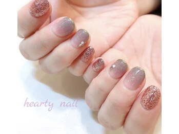 ハーティーネイル hearty nail 溝の口店/定額デザイン￥10000