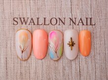 スワロンネイル(SWALLON NAIL)/５・６月定額ネイル