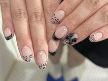 バーロ ビューティールーム(Balo Beauty Room)/レオパードフレンチ　三軒茶屋