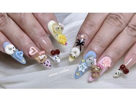 キャラクターネイル