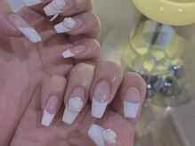 パークバイトーキョー(Park by tokyo)/ホワイトフレンチネイル