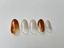 カミアンユイヤ ネイルラボ(KAMIANYUIYA Nail LAB)/インクべっ甲アート