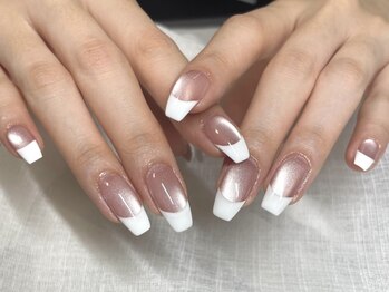 ユヌ(UNE.)の写真/主婦や職場のルールが厳しいOLさんに人気のシンプル系♪ちゅるんなフォルムでもちの良さ◎気軽に相談を♪