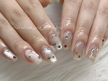 アトリエ アイハ(aiha)/カラフルネイル/星ネイル