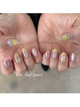 クリエネイルスペース 伊勢店(Crie Nail Space)/ミモザネイル