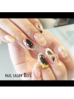 秋☆ニュアンスネイル