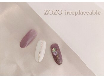 ゾゾ イリプレッセブル(ZOZO irreplaceable)/シェルネイル◇