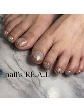 ネイルズリアル 倉敷(nail's RE.A.L)/フットネイル