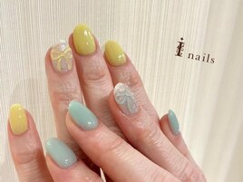 アシメカラーりぼん &nbsp;￥7010