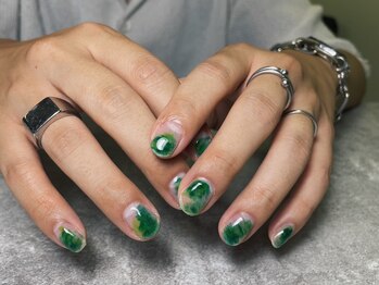オムネイル 渋谷(HOMME NAIL)/デザインネイル ¥6.600