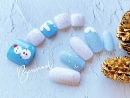 冬,雪だるま