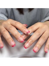 イコイネイル(icoi nail)/春っぽフレンチ♪