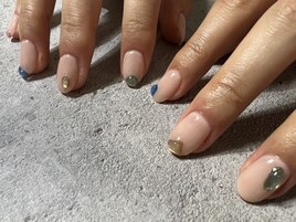 シンプルニュアンスネイル