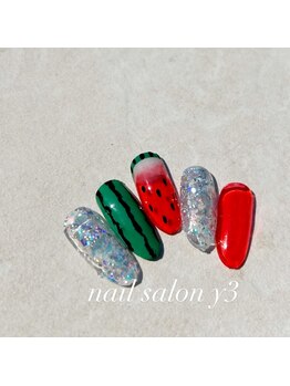 ネイルサロンワイスリー (y3)/７月マンスリーデザイン