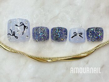 アムールラッシュ 新宿店(Amour lash)/フット ゴージャスコース