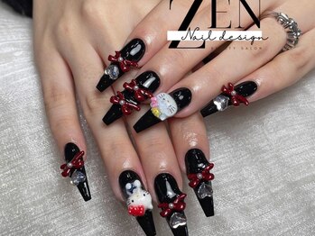 ゼン ネイル デザイン 池袋(ZEN NAIL DESIGN)/* 長 さだしやり放題×つけ放題